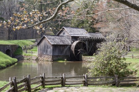 Mabry Mill het meest gefotografeerde object op de Parkway